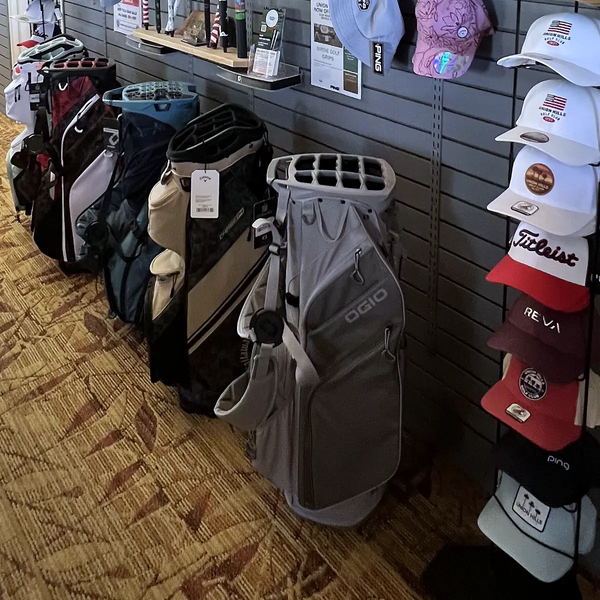 OGIO golf bags for sale at Union Hills Golf Club